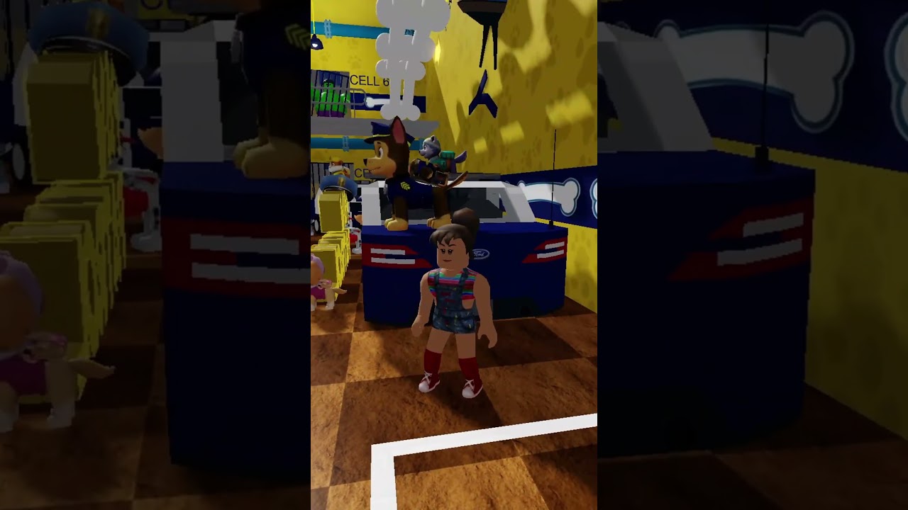Roblox - Paw patrow Barry's Jumpscare Obby