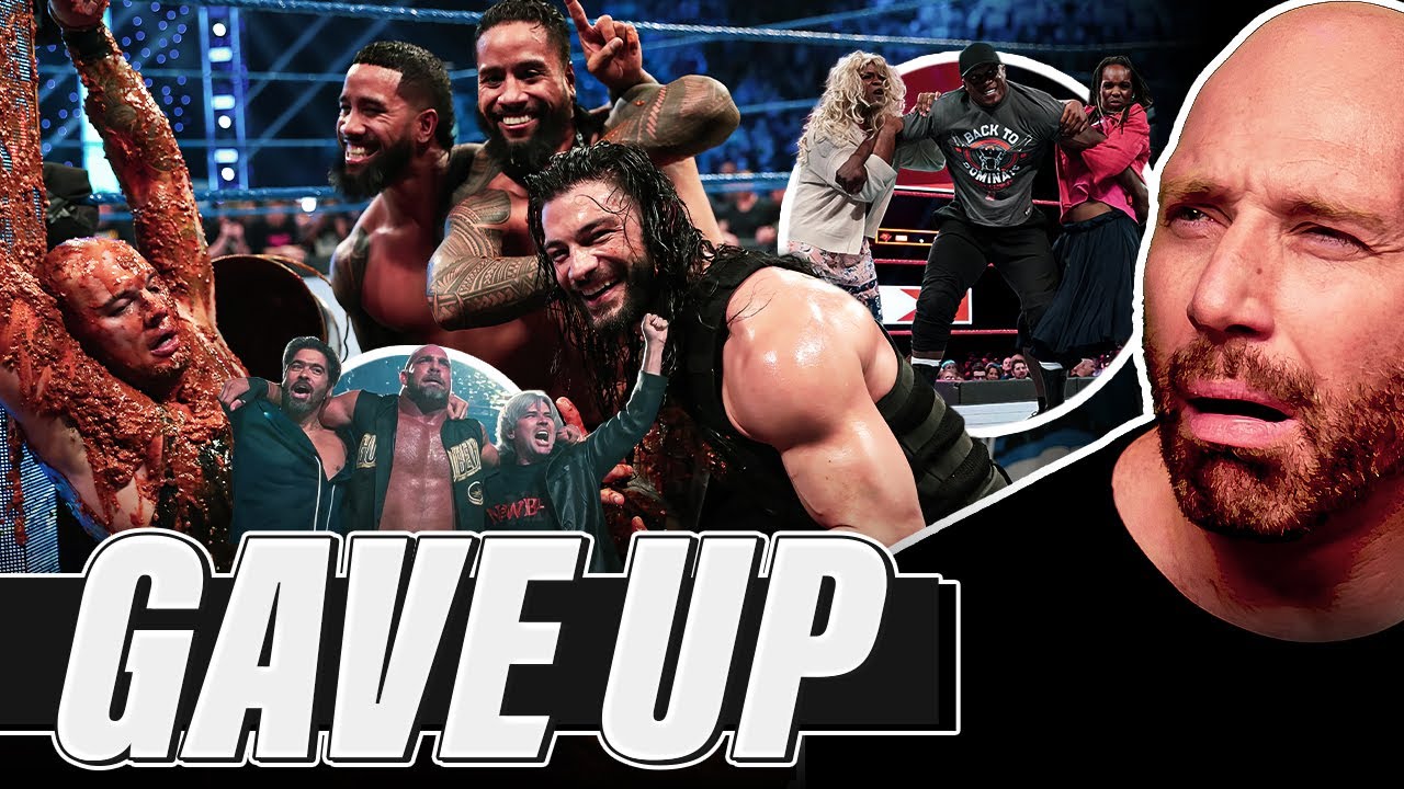 10 Times I Just Gave Up On Wrestling