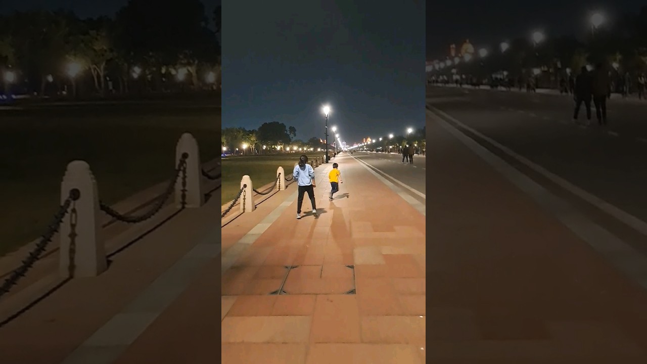 Delhi night life ☝️👏🙌😳🧿#indiagate #night #walk