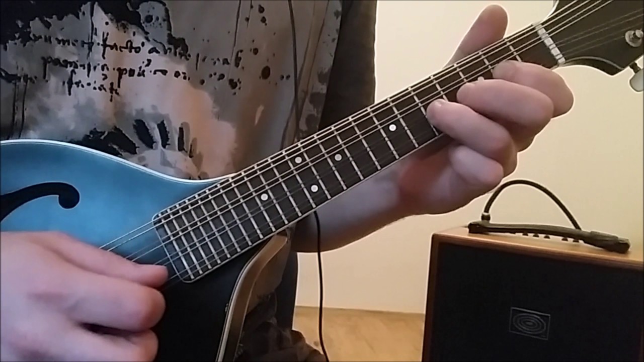 La Paloma - mandolin cover with tab & backing track