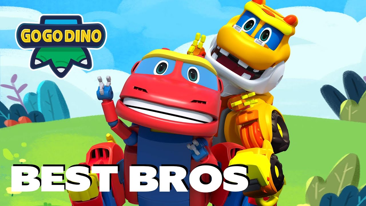 👋Best Bros Forever 😉 Rex &Locky | Go Go Dino Brother's Day Special | Dinosaurs for Kids | Cartoon