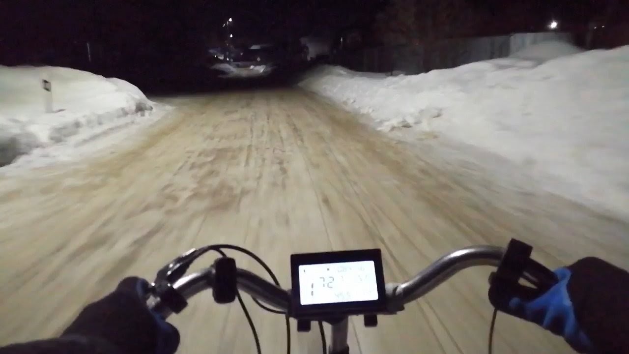 Электромобиль на ходу