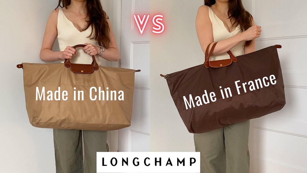Дорожная сумка Longchamp L'Original Le Pliage XL: сделано во Франции или в Китае? В чём разница?