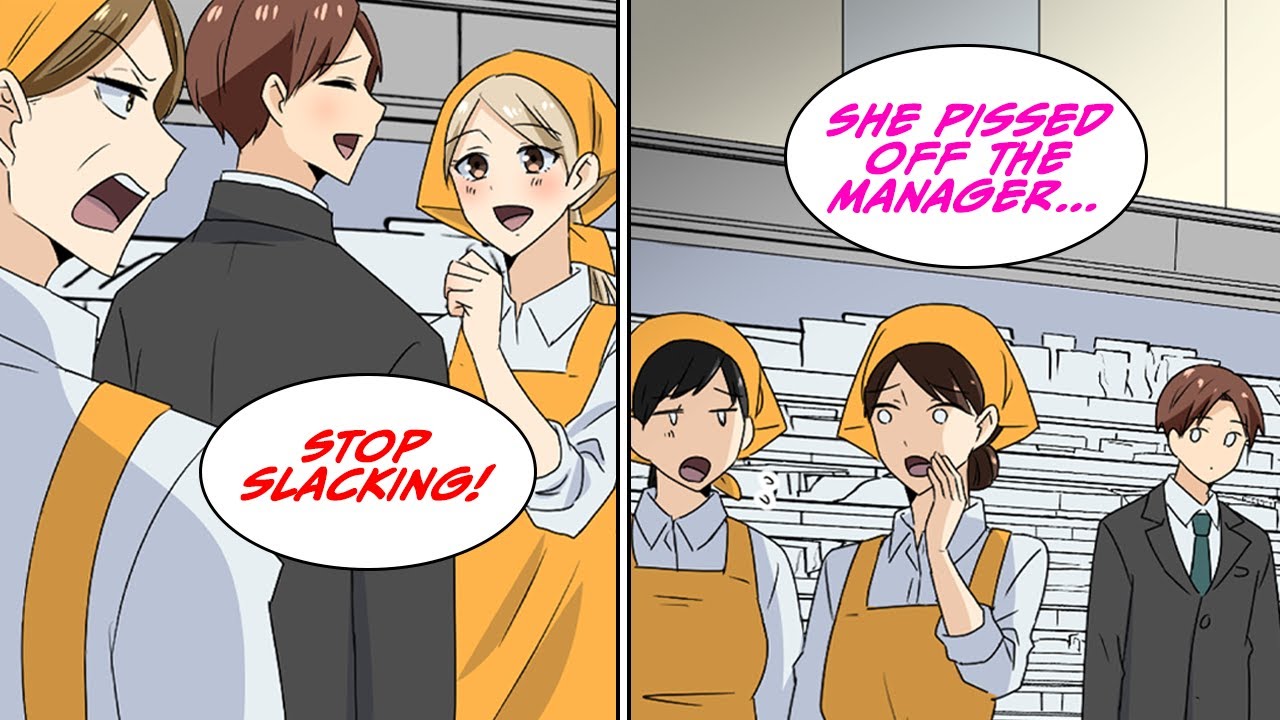 Met this girl who worked at a nearby grocery store, but then… [Manga Dub]