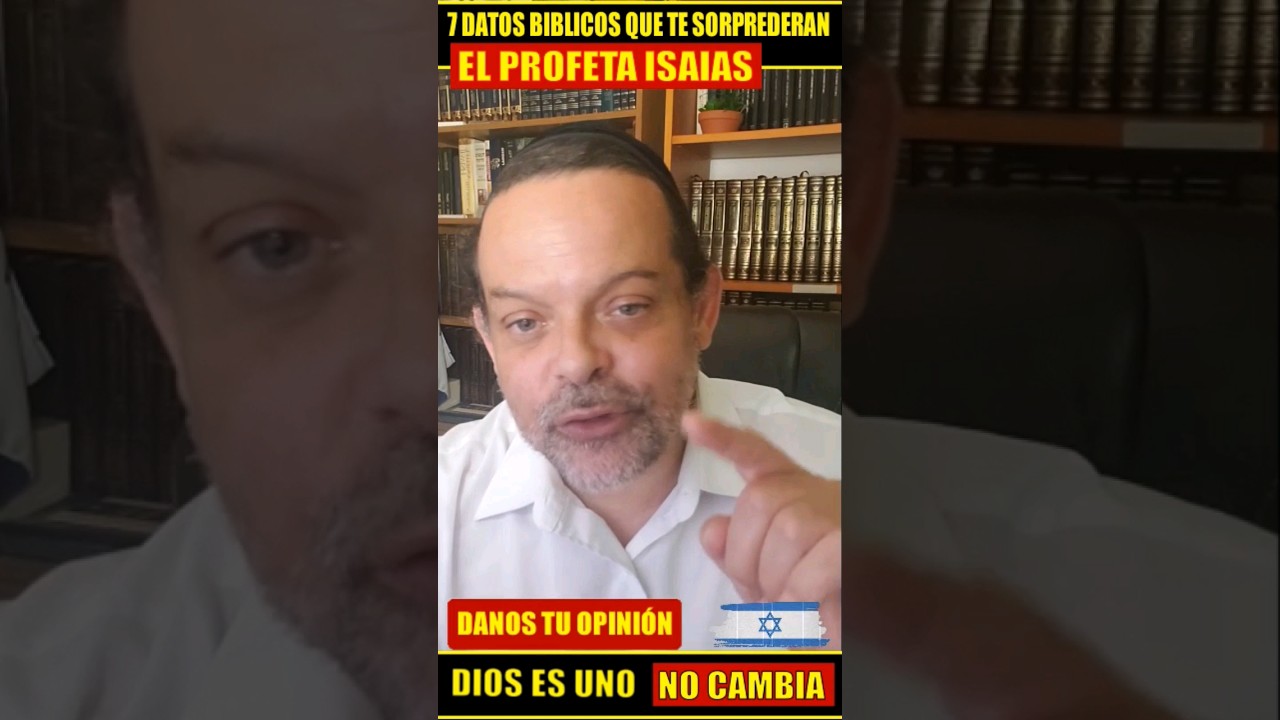 Profeta Isaias 🤔 7 datos curiosos B&iacute;blicos, te sorprender&aacute;n