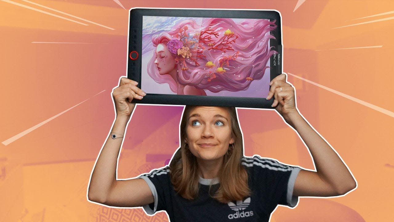 MA TABLETTE GRAPHIQUE : XP Pen Artist 15.6 Pro !