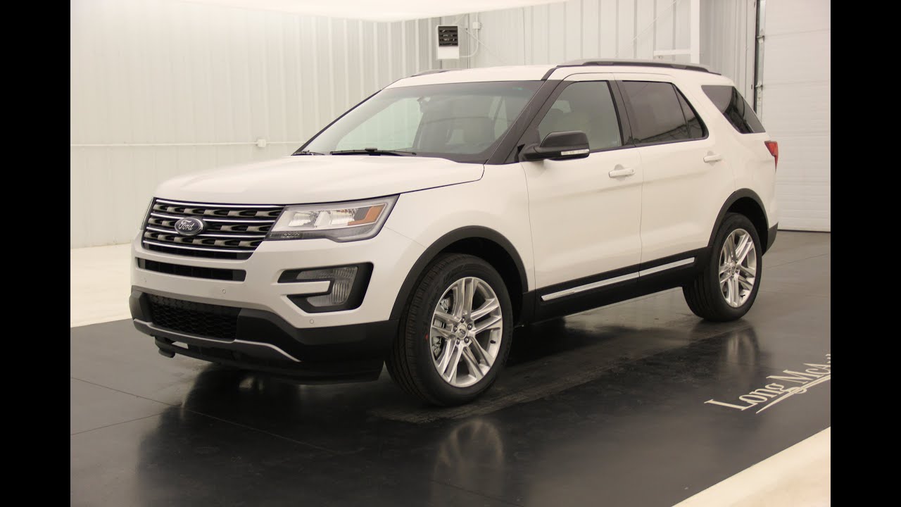 2016 Ford Explorer XLT: Standard Equipment & Available Options