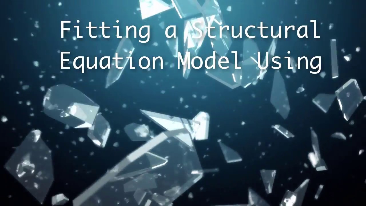 Fitting a Structural Equation Model Using Stata
