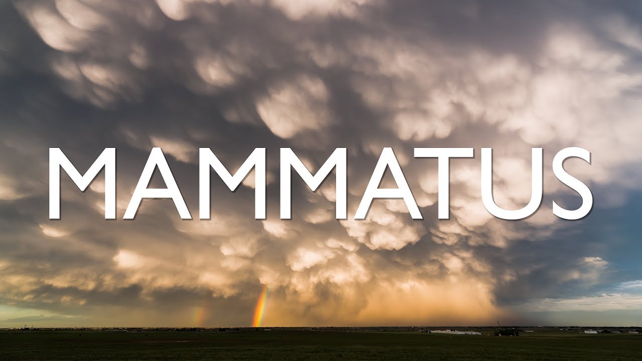 Mammatus at Sunset (4K)
