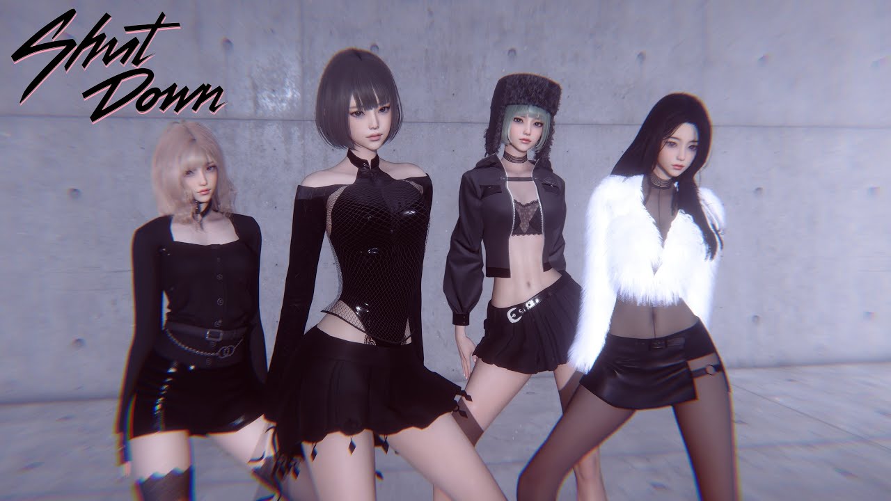 [MMD] BLACKPINK - ‘Shut Down’ [Motion DL]