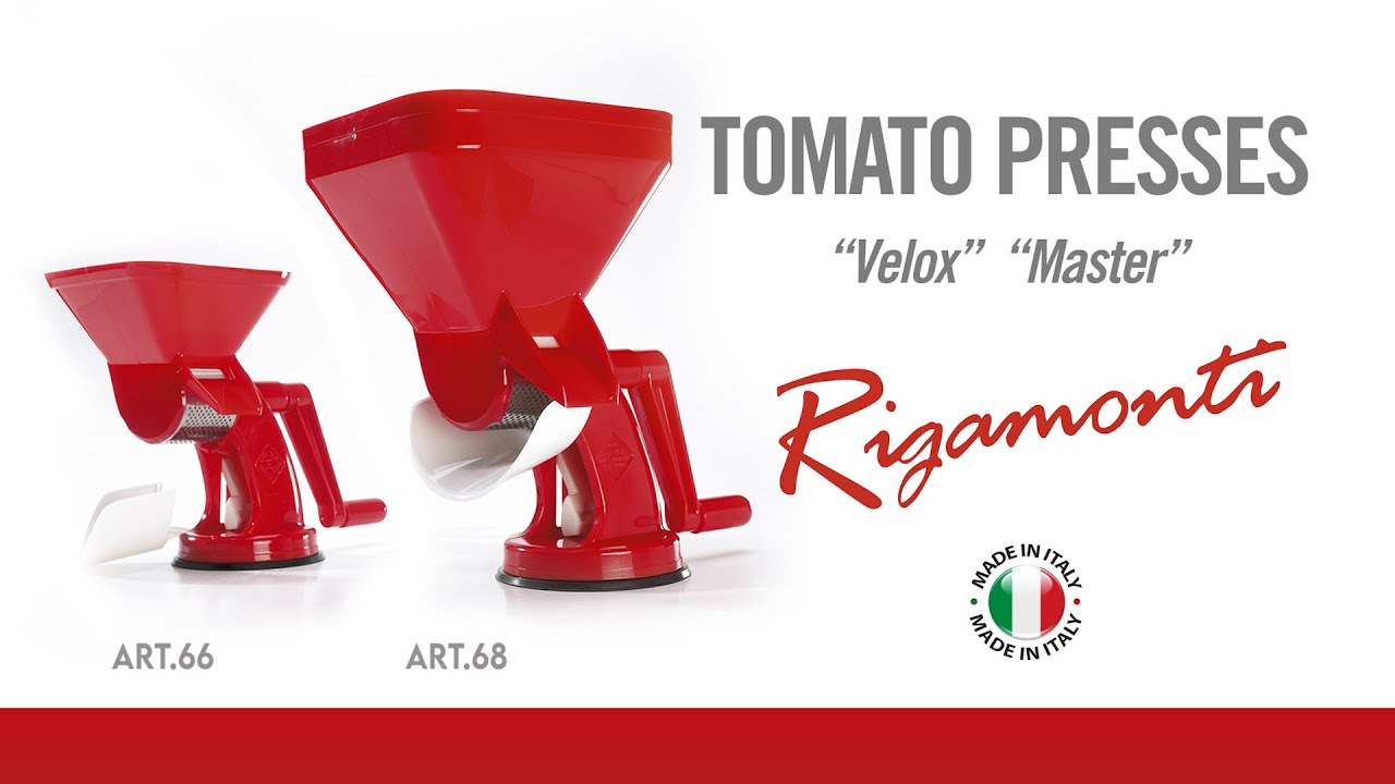 Rigamonti Pietro & figli - ART. 66-68 TOMATO PRESSES "Velox" "Master"