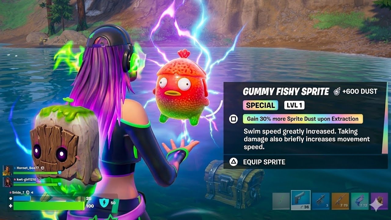 Got FISHY GUMMY SPRITE | Fortnite Chapter 7 Season 3