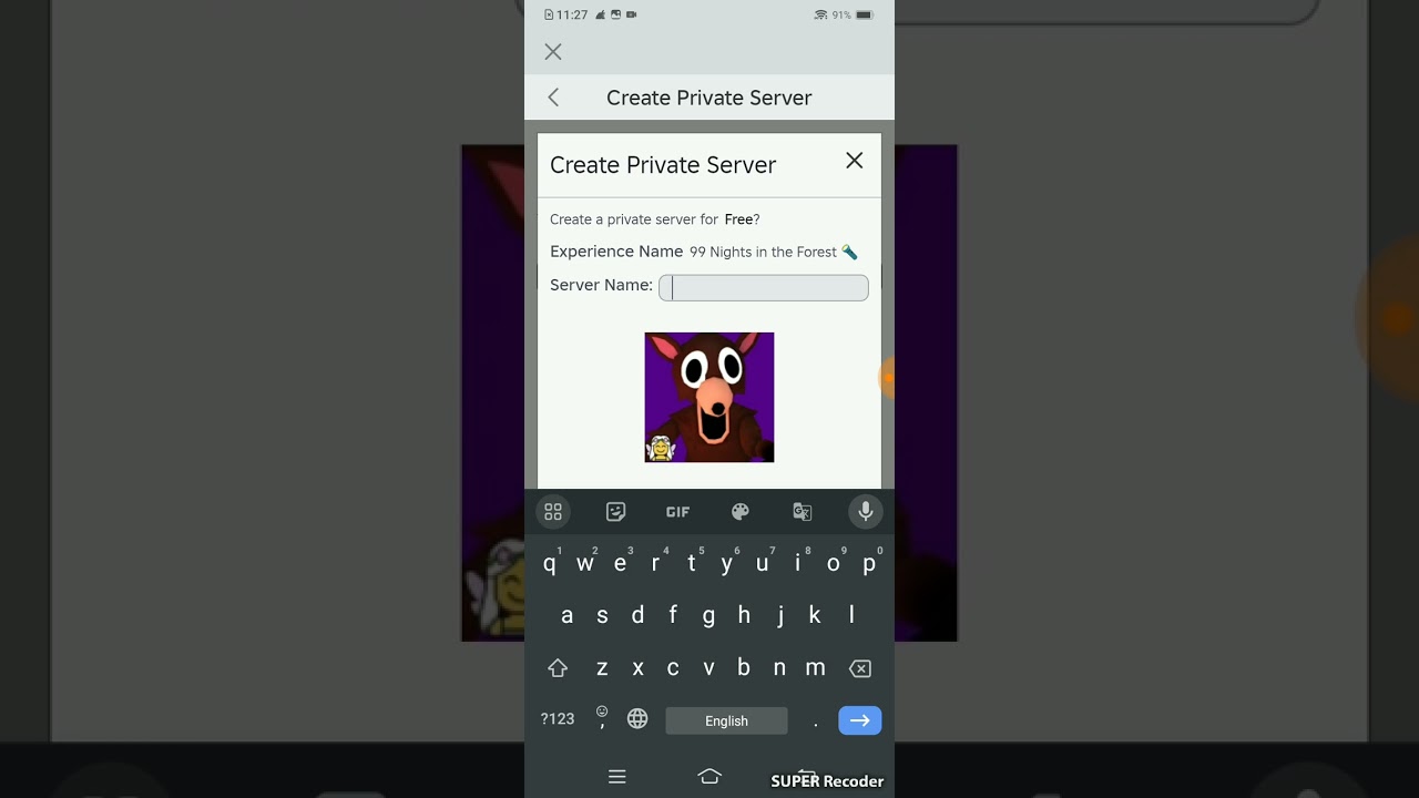 how to how to create a private server 