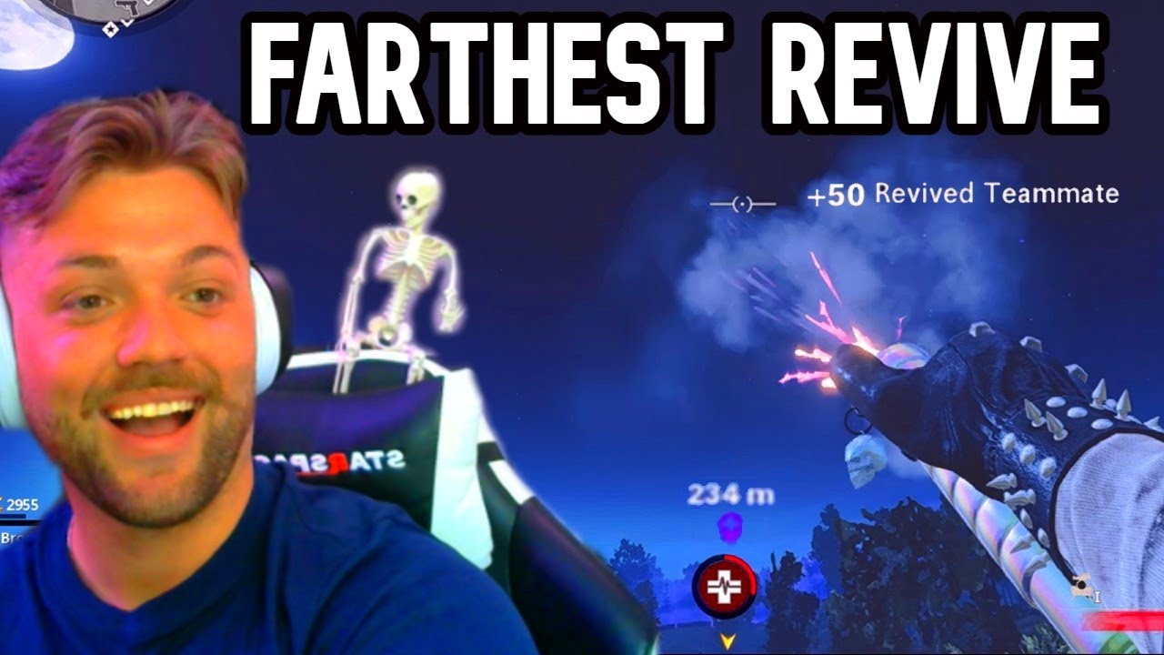 The Furthest Revive With Ballistic Knives In Call of Duty Zombies