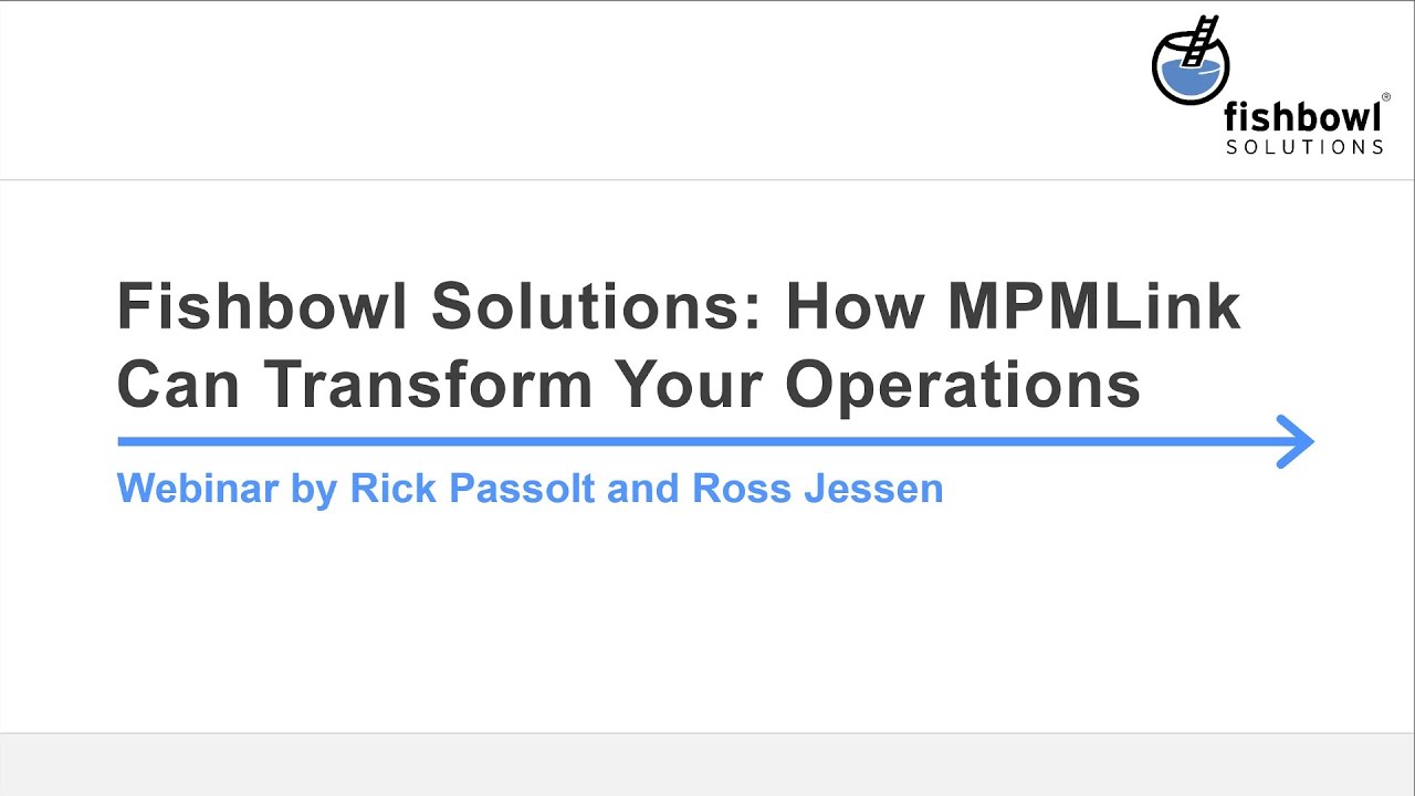 Demo: How MPMLink Can Transform Your Operations