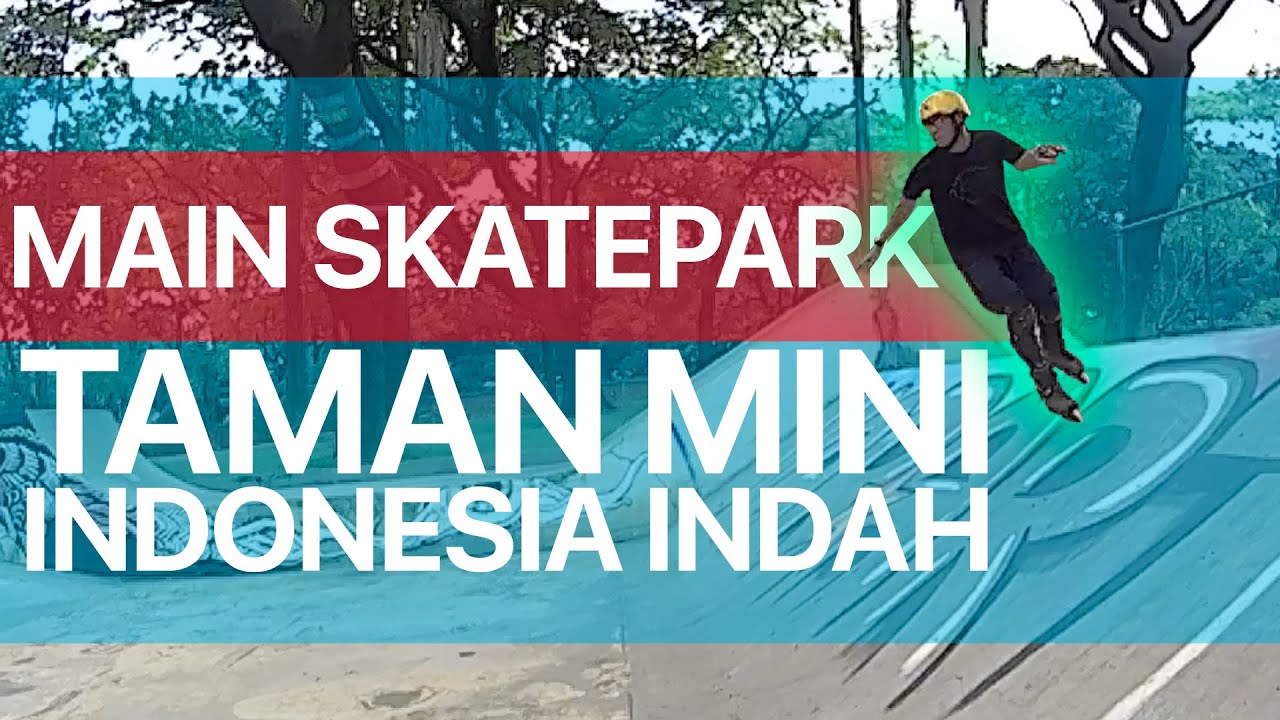 Main di Green Skatepark, Skatepark Taman Mini Indonesia Indah