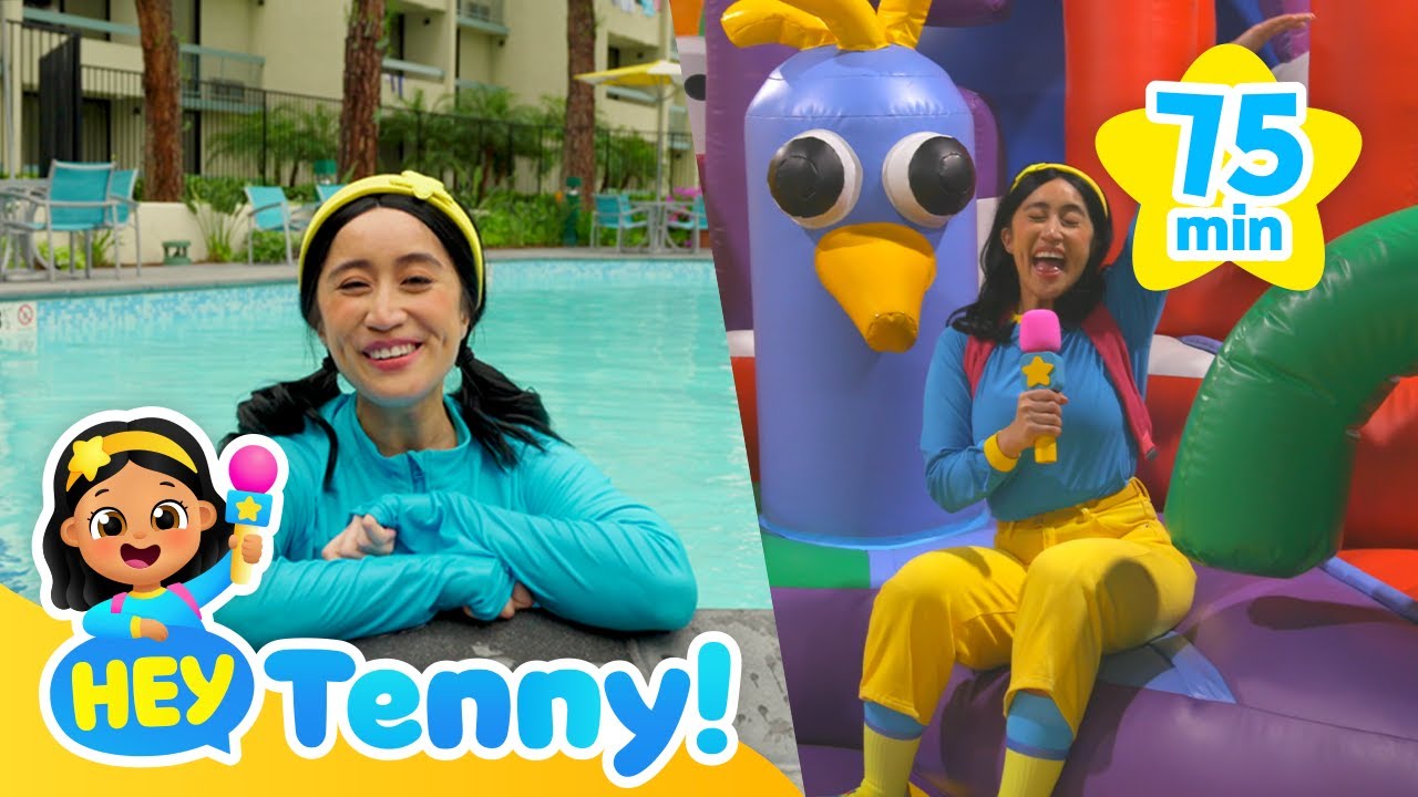 [📺TV] Tenny Goes Camping + more | Indoor Playground | Educational Video for Kids | Hey Tenny!