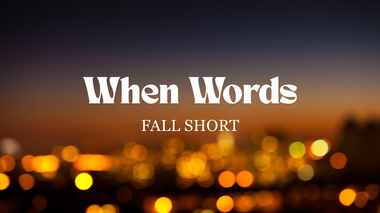 When Words Fall Short 💕 A Romantic Poem for True Love