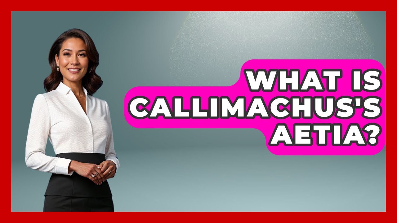 What Is Callimachus's Aetia? - Europe Through the Ages