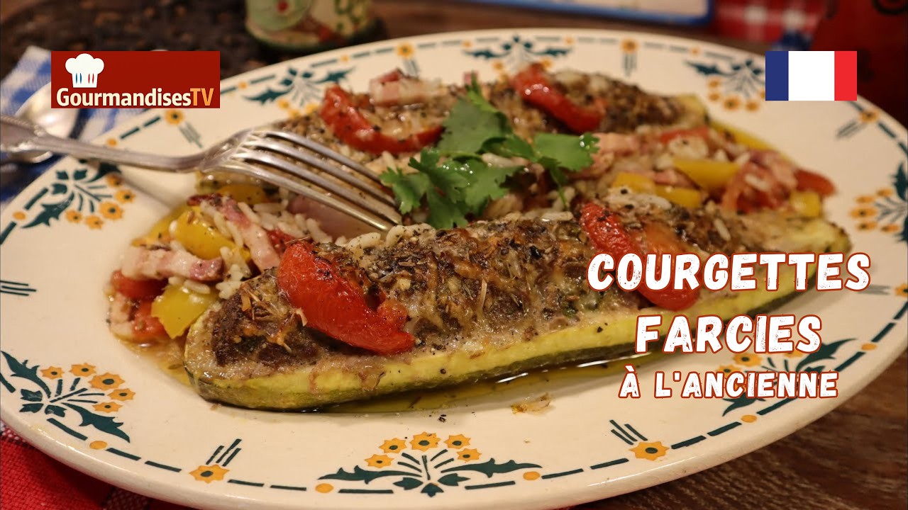 Mes COURGETTES FARCIES à l'ancienne - Un pur délice ! - Mère Mitraille sur Gourmandises TV