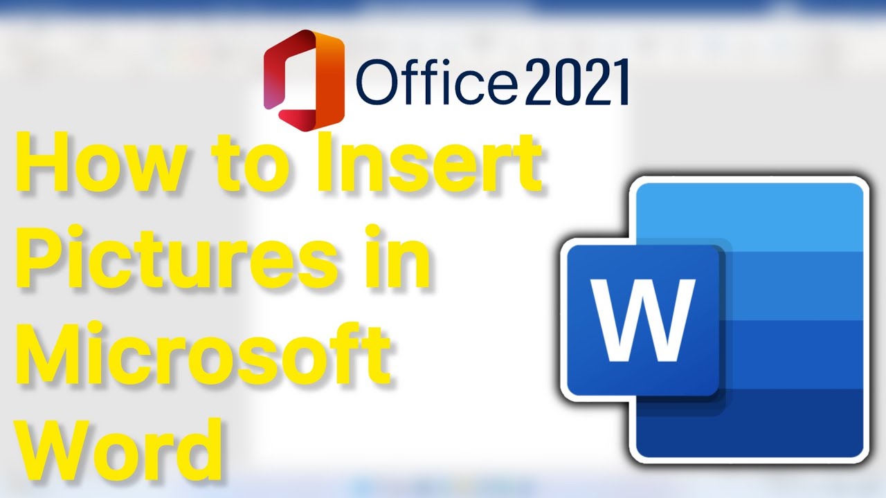 How to Insert Pictures in Microsoft Word