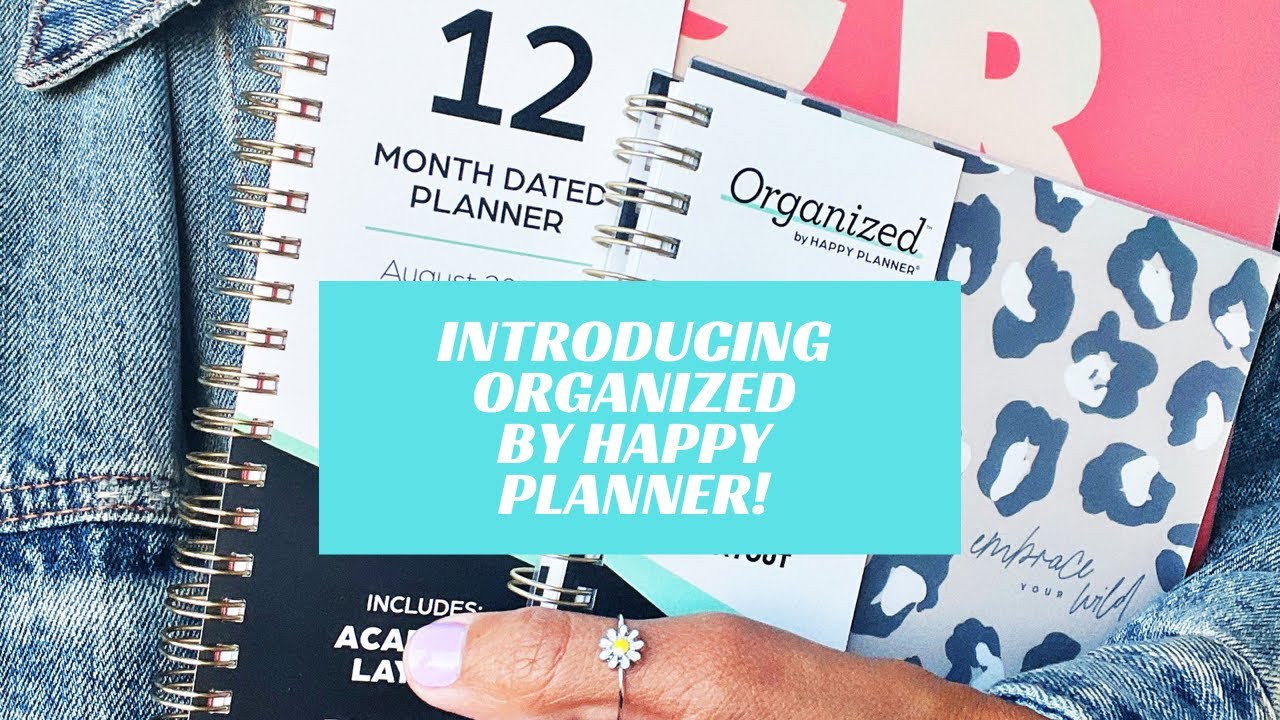 Organized by Happy Planner
