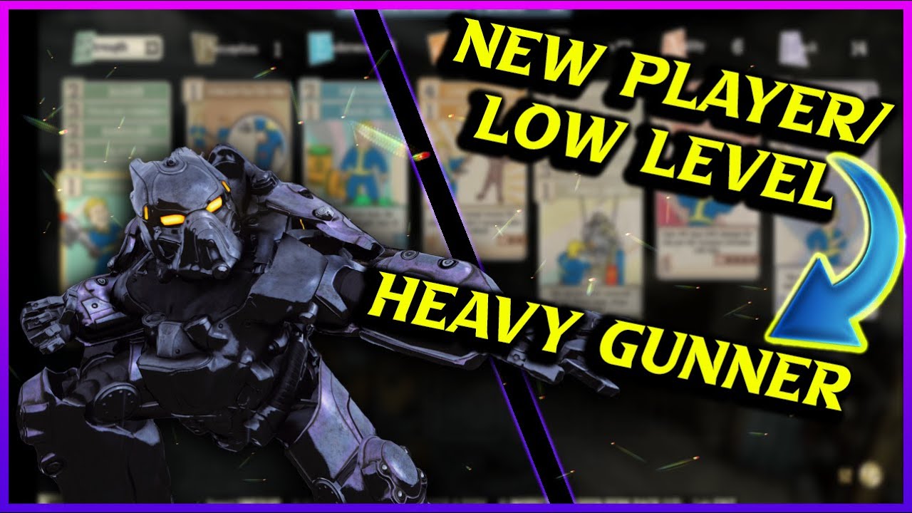 [Fallout 76] - Low Level Heavy Gunner!