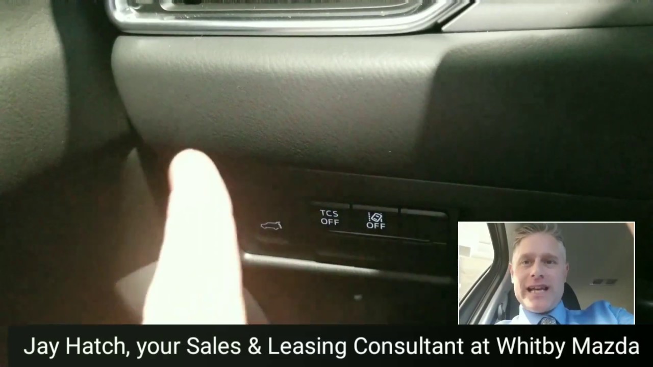 What the TCS OFF button means on your Mazda