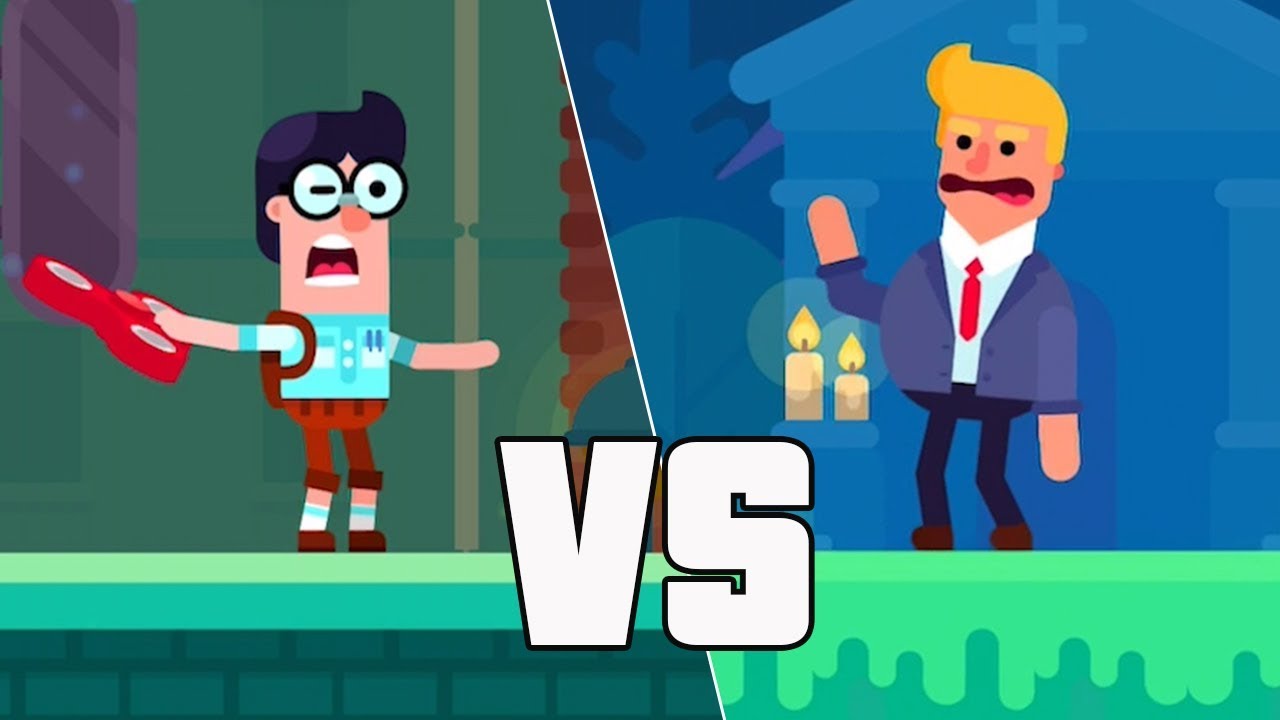 Bowmasters - Schoolmates vs Donald D. - Gameplay Walkthrough part 94 (iOs, android)