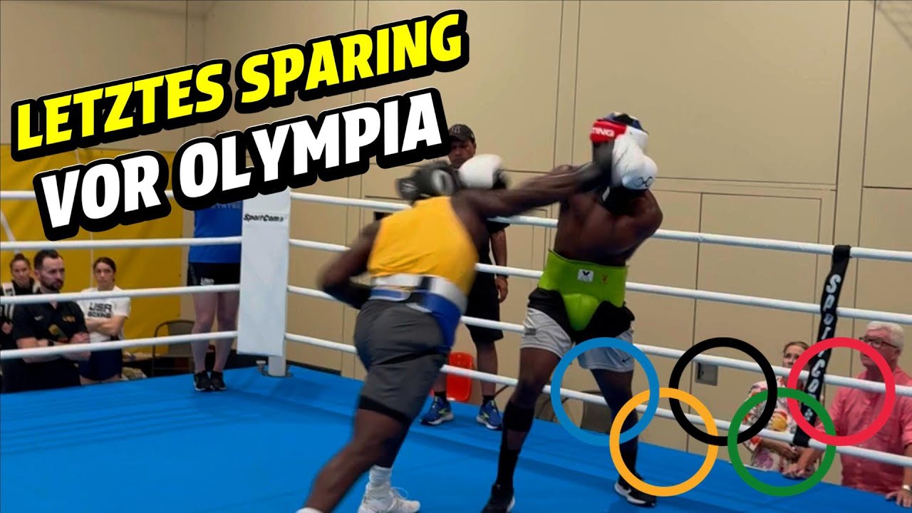 Nelvie Tiafack (GER) vs Olympian Joshua Edwards (USA) 2 Olympians in Sparring Session 🥊 l NEVBOXING