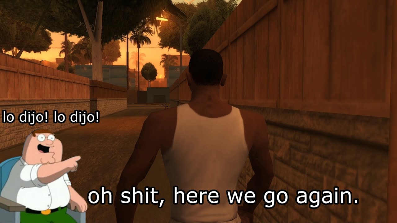 Oh shit! GTA San Andreas! Cap1