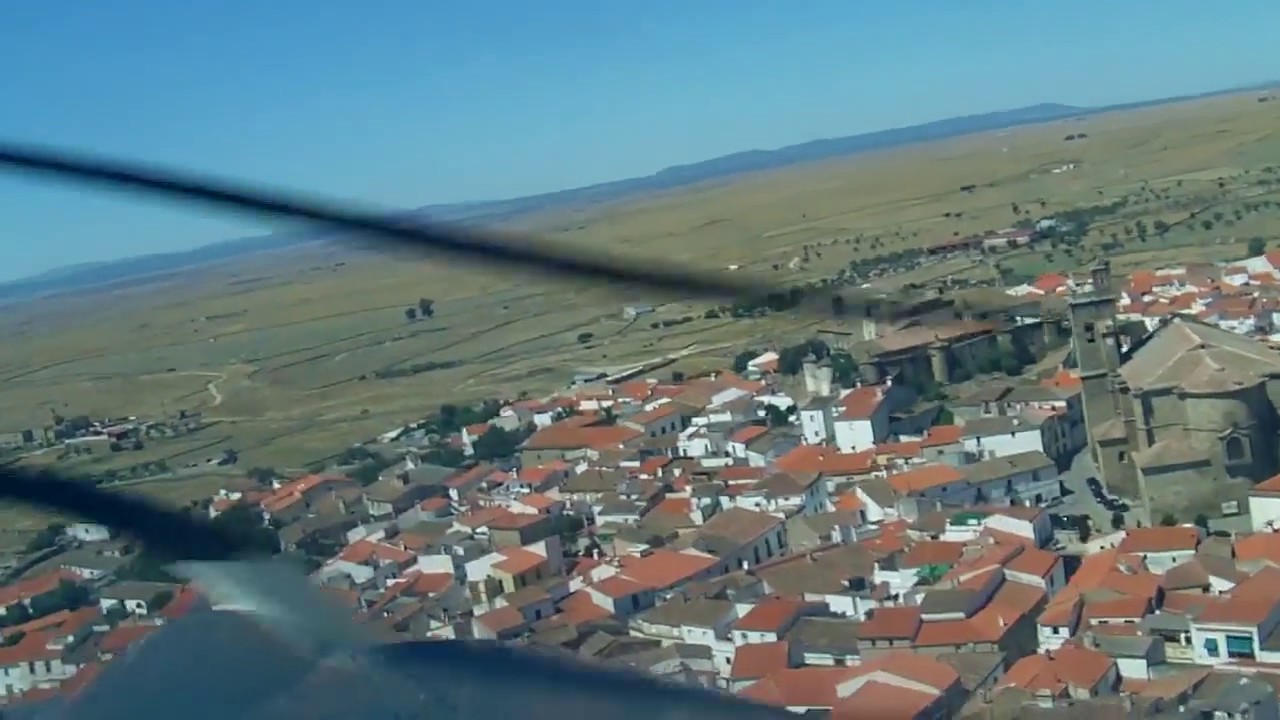 Tecnam Sierra flight Brozas-Cáceres