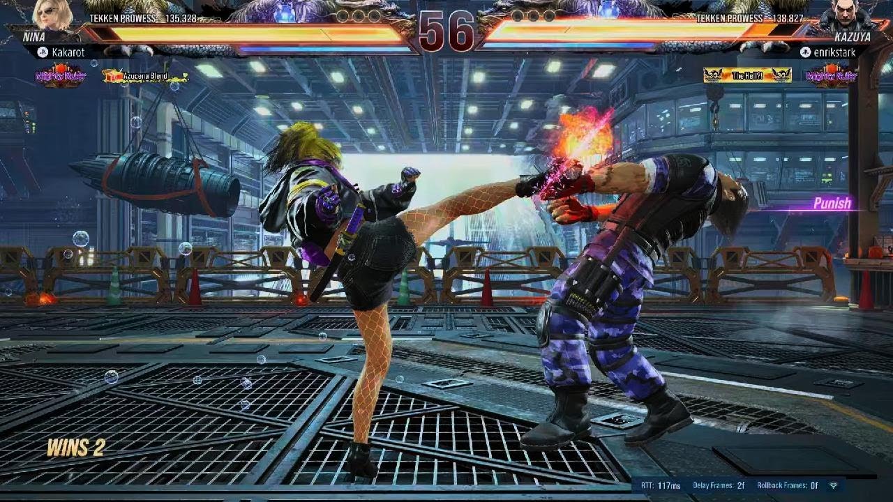 TEKKEN8_ Intense fight with Kazuya Player, they really tried but Nina wasnt giving up!.