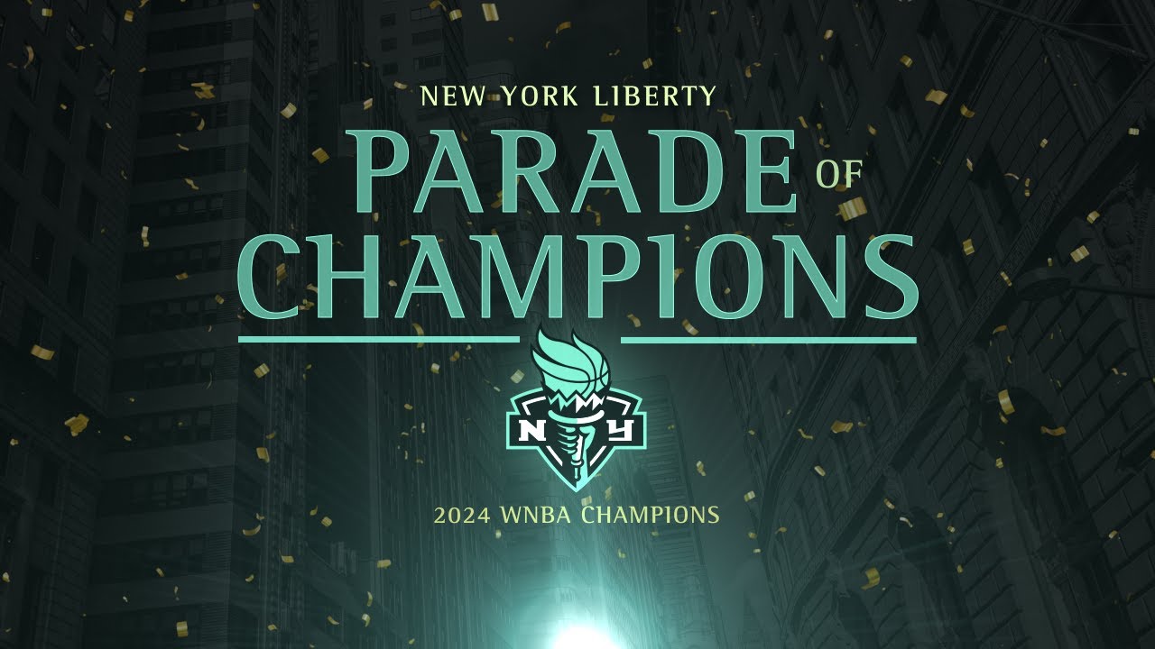 New York Liberty Ticker-Tape Parade and Victory Ceremony: WATCH LIVE