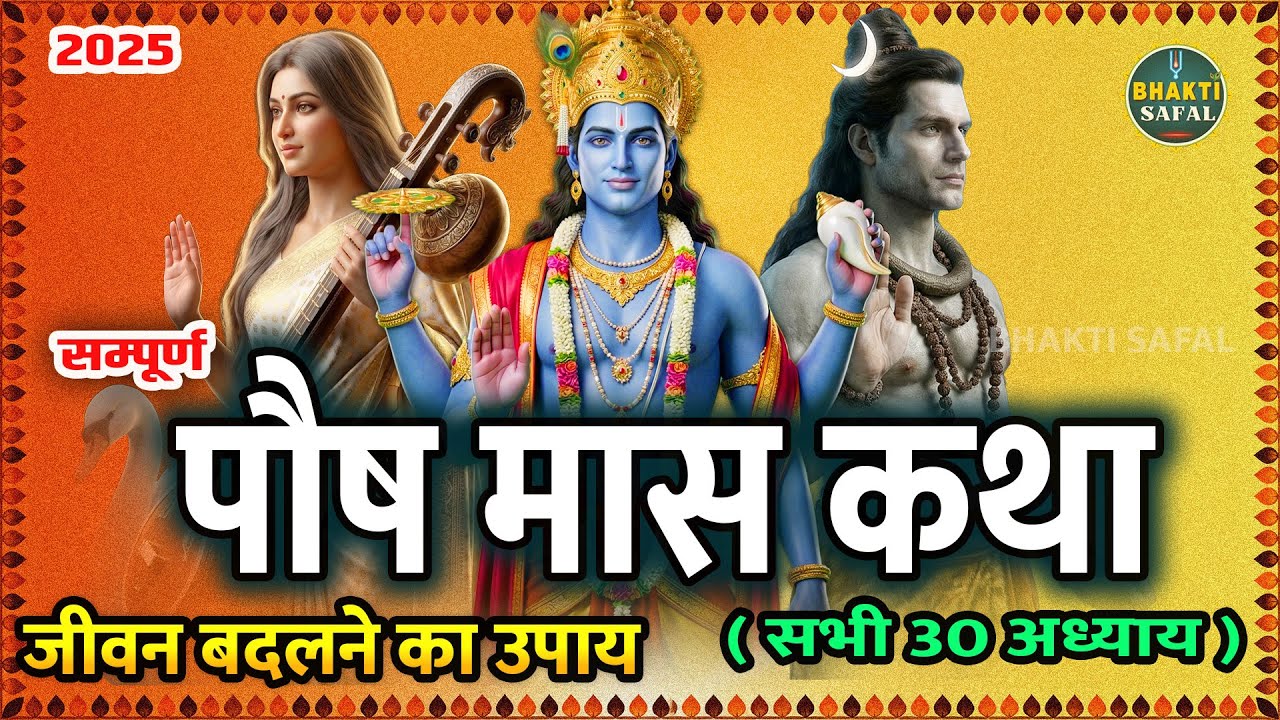 Paush Mass Katha 2025: संपूर्ण पौष मास महात्म्य कथा (अध्याय 1-30)