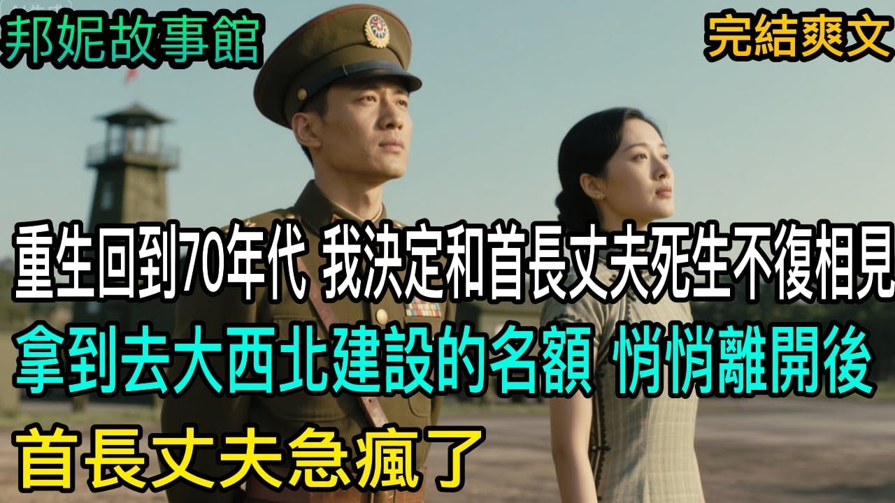 【完结爽文】重生回到70年代 我決定和首長丈夫死生不復相見拿到去大西北建設的名額 悄悄離開後 首長丈夫急瘋了！