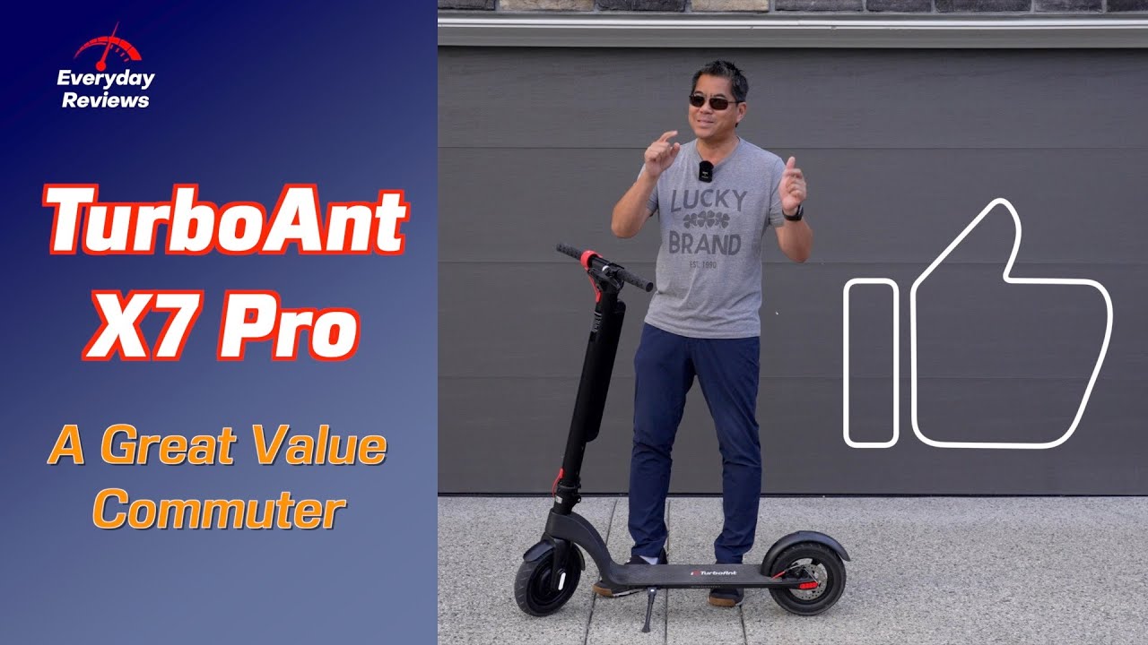 TurboAnt X7 Pro Review// Super Affordable Adult Commuter Electric Scooter