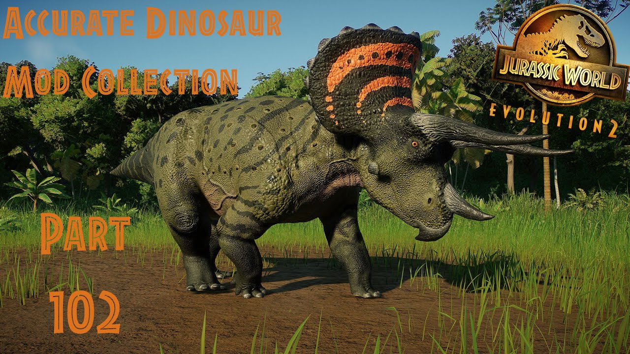 JWE2 Accurate Dinosaur Mod Collection Part 102