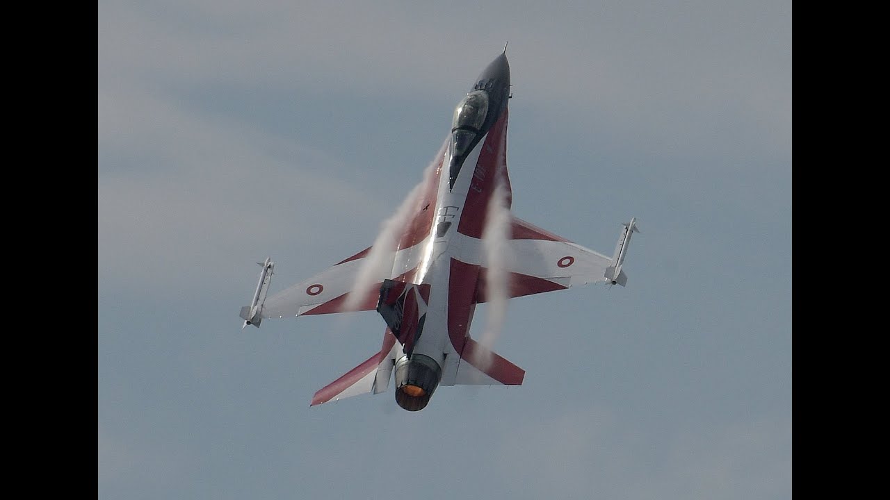 Air Show Radom Royal Danish F-16AM Fighting Falcon Poland Warsaw