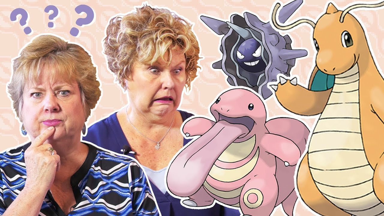 Moms Guess Pokemon Names! (Gen 1)