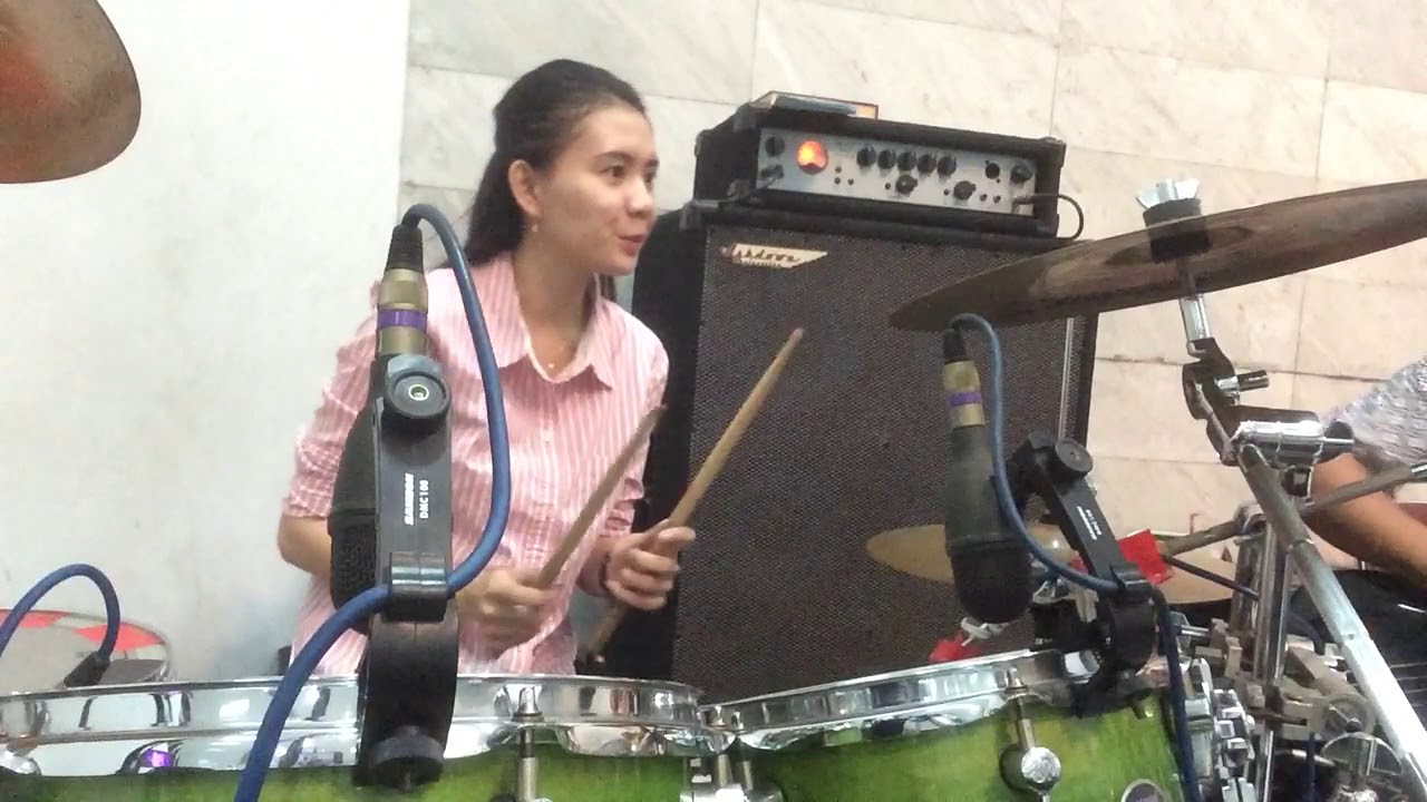 Glori Glori Haleluya (Drum cam) by Clara Hermawan