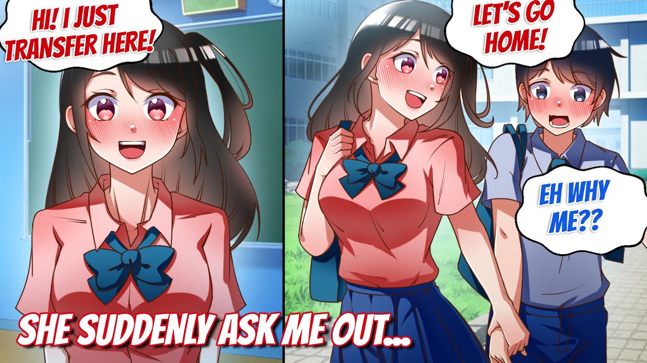 【Manga Dub】Pretty girl transferred to my class! And she wants to go home with me everyday【RomCom】