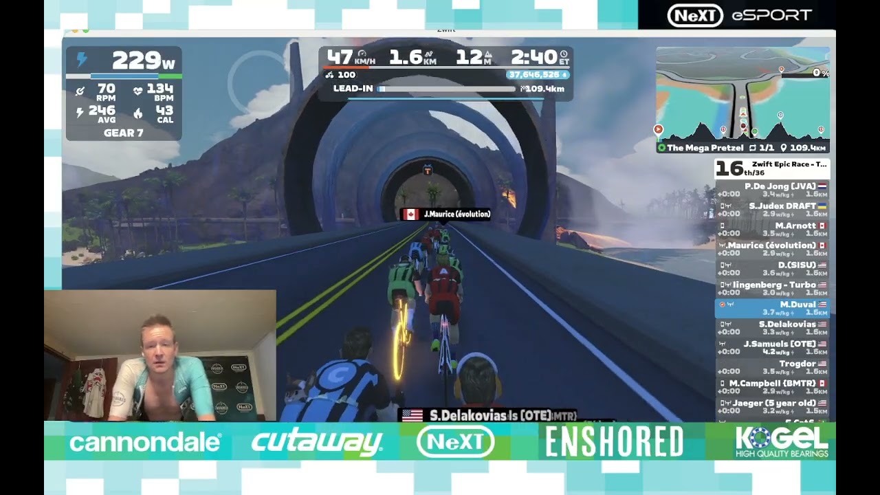 ZWIFT Epic RACE