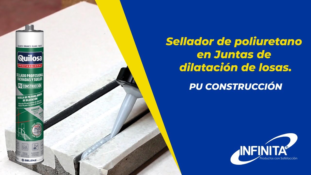 🛠️ Sellador de Poliuretano en Juntas de Dilatación | PU 50💪