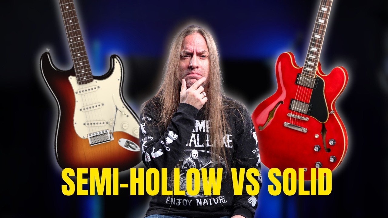 Полуполые и цельнокорпусные гитары – действительно ли это имеет значение?
