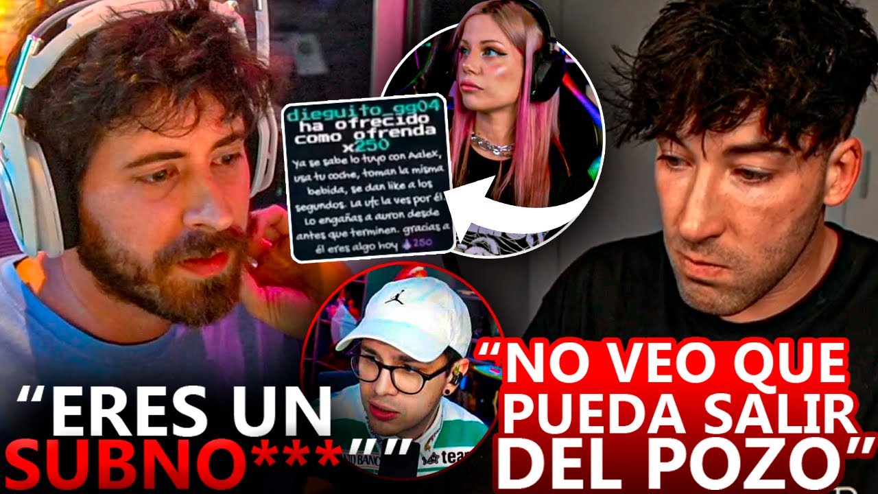 RICOY EXPLOTA con JUANSGUARNIZO😨BIYIN RECIBE DONACIÓN INCÓMODA por AURON y VIRUZZ SE DERRUMBA...