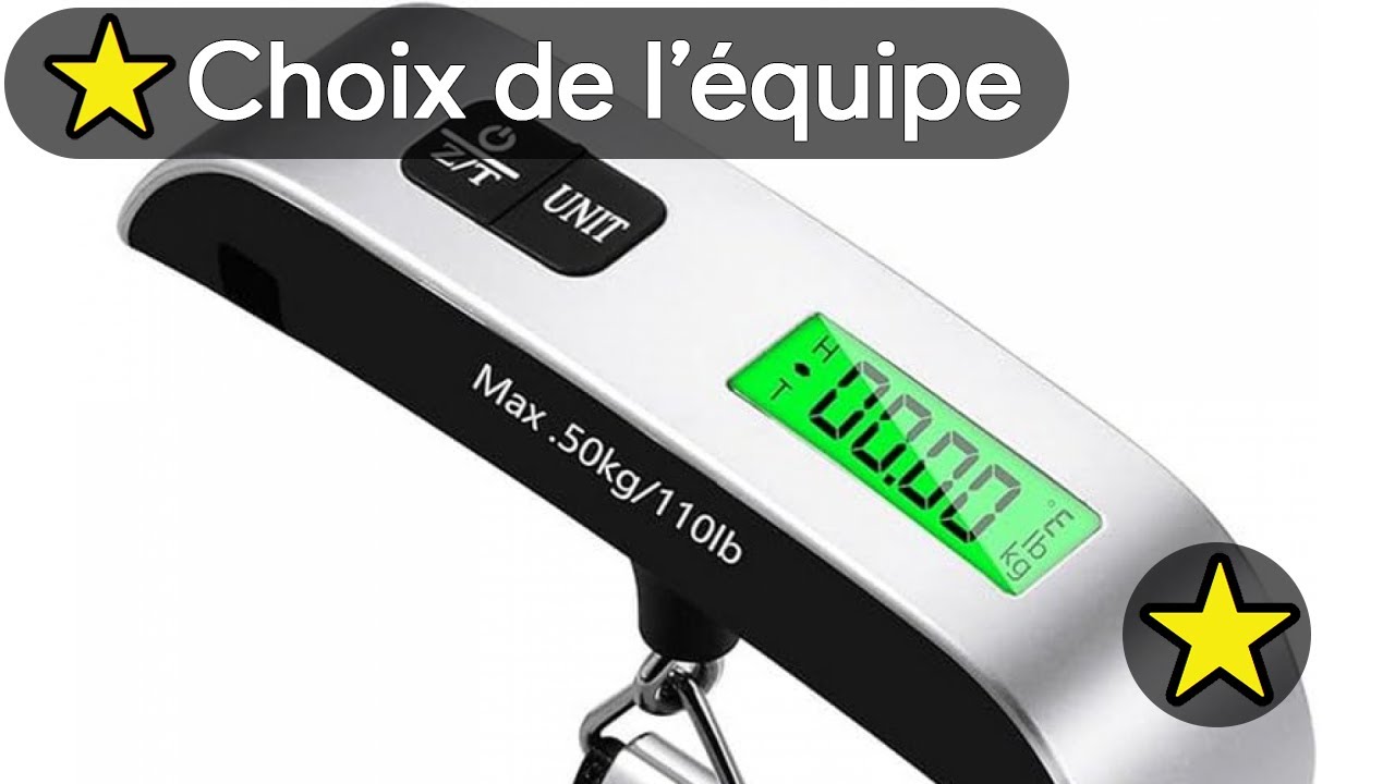 🏆 TOP 3 PESE BAGAGE ELECTRONIQUE 2025 🧳