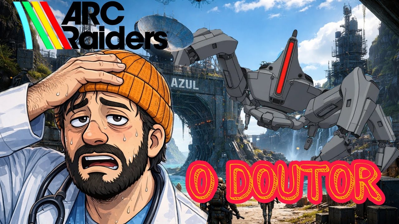 MÉDICO POR UM DIA NO ARC RAIDERS , MATARAM ME MAS NAO DESISTI DA MINHA MISSÃO 