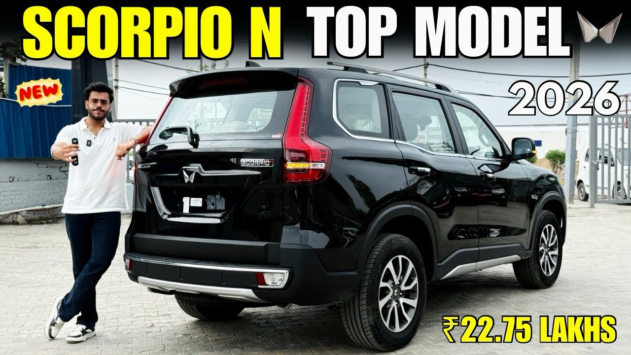 Mahindra Scorpio N Z8L Top Model 2026 Detailed Review ✅ Scorpio N Z8L Diesel AT Price & Features 🔥