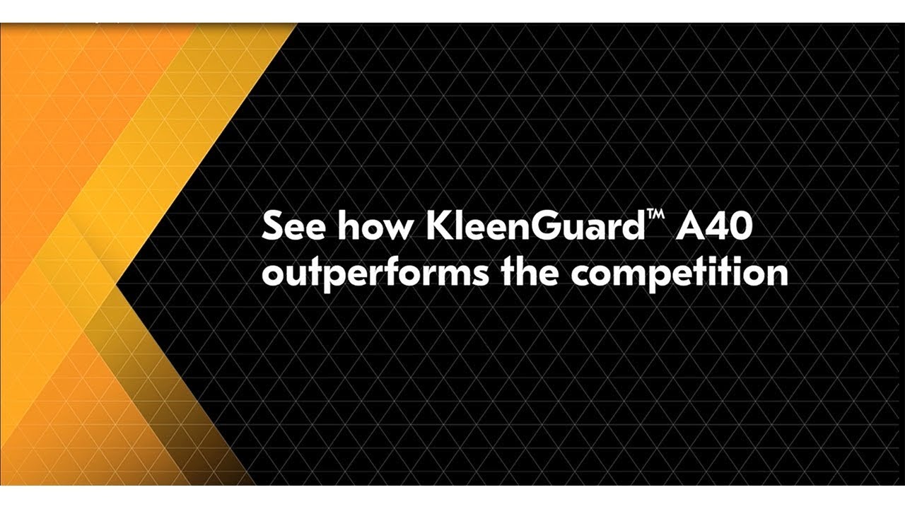 KleenGuard&trade; A40 Apparel vs Leading Competitor Video
